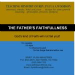 The Father's Faithfulness